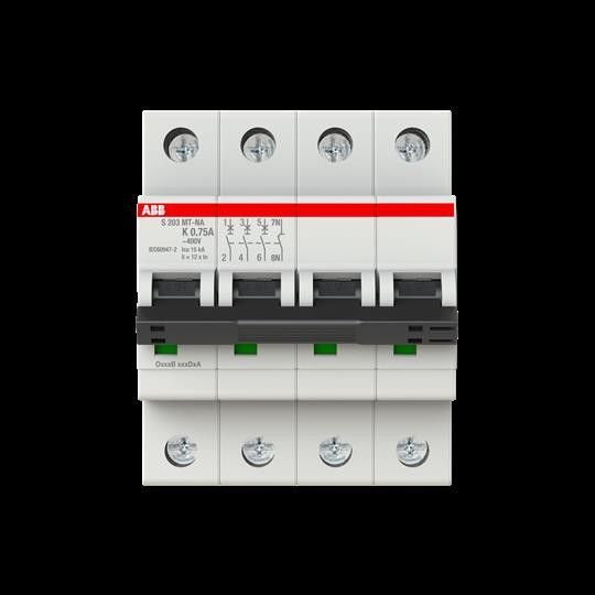 Sicherungsautomat K-Char. S203MT-K0,75NA