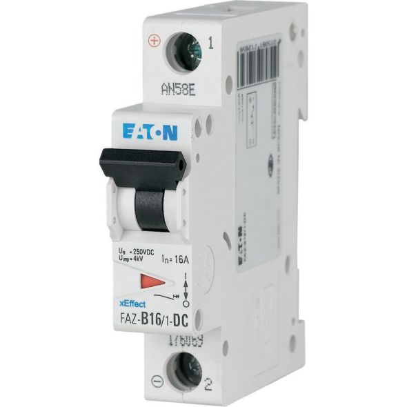 Leitungsschutzschalter 1p. FAZ-B16/1-DC Leitungsschutzschalter 1p. FAZ-B16/1-DC