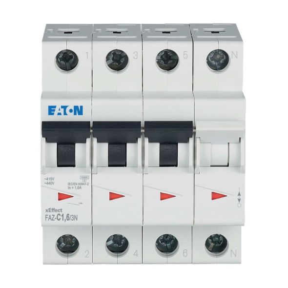 Leitungsschutzschalter 3p. FAZ-C1,6/3N#278962 Leitungsschutzschalter 3p. FAZ-C1,6/3N#278962