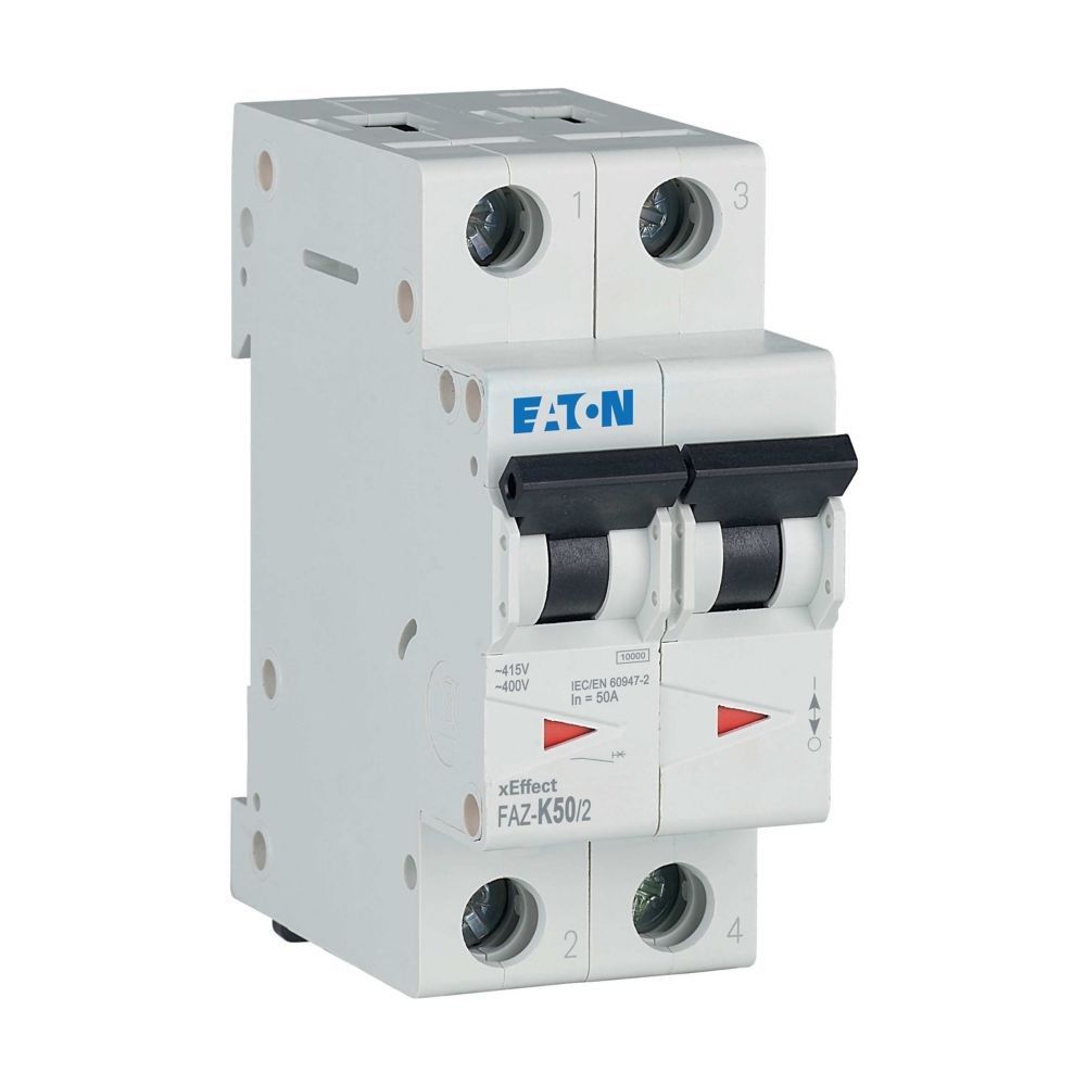 Leitungsschutzschalter 2p. FAZ-K50/2
