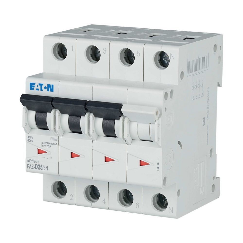 Leitungsschutzschalter 3p. FAZ-D25/3N#279000