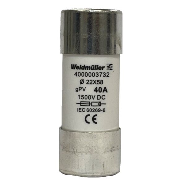 Sicherung gPV 40A FUSE WSFL#4000003732 Sicherung gPV 40A FUSE WSFL#4000003732