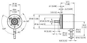 Inkrementaler Drehgeber REI-E-111T6C-4A1000C Inkrementaler Drehgeber REI-E-111T6C-4A1000C