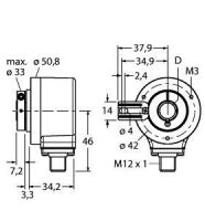 Inkrementaler Drehgeber RI12H15T2B5000H1181