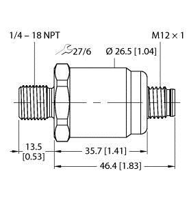 Drucktransmitter PT0.05R-1 #100004657 Drucktransmitter PT0.05R-1 #100004657