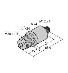 Drucktransmitter PT2.5R-1020-I2-H1143 Drucktransmitter PT2.5R-1020-I2-H1143