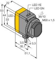Opto-Sensor QS30ARXSH2O