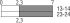 Rollenschalter T1R 236-20Z-M20
