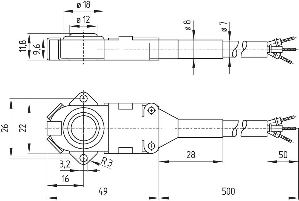 Mikroschalter M2R 660-11-K-Y