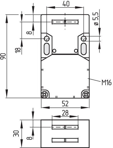 Sicherheitsschalter AZ 16-02zvrk-M20