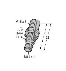 Sensor BI8U-M18-AP6X-H1141 Sensor BI8U-M18-AP6X-H1141