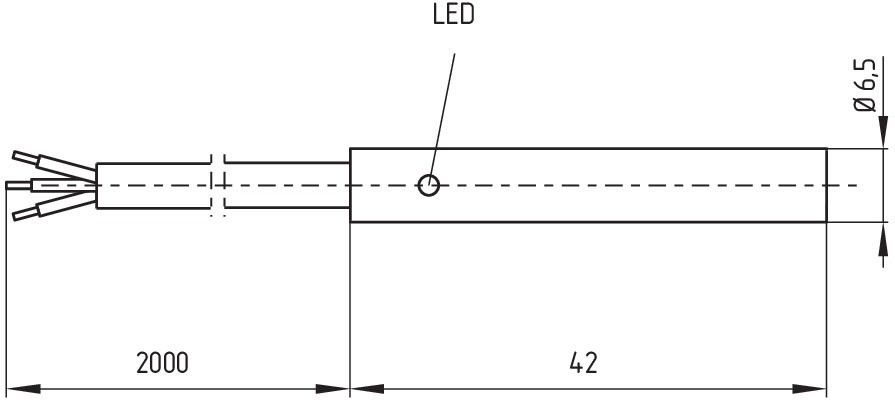 Näherungsschalter IFL 2-6,5M-10P