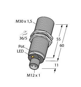 Kapazitiver Sensor BC10-M30K-AP4X-H1141