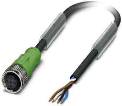 Sensor-Aktor-Kabel M12 SAC4P10,0-PUR/M12FS Sensor-Aktor-Kabel M12 SAC4P10,0-PUR/M12FS