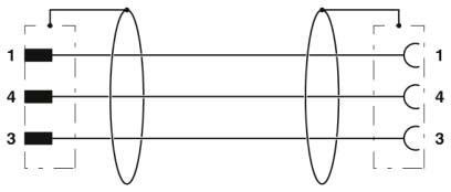 Sensor-/Aktor-Kabel SAC-HZ-3P-MS#1409513