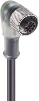 Kupplg.m.Schraubv.+LED,gew RKWT/LED P4-225/2m