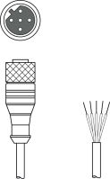 Verbindungsleitung KB SSI/IBS-10000-BA
