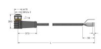 Aktuator- u. Sensorleitung WKS4.4T-0.5/TXL