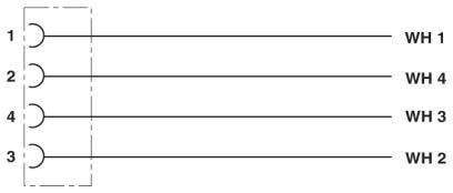 Sensor-/Aktor-Kabel SAC-4P- 2,0-#1407317