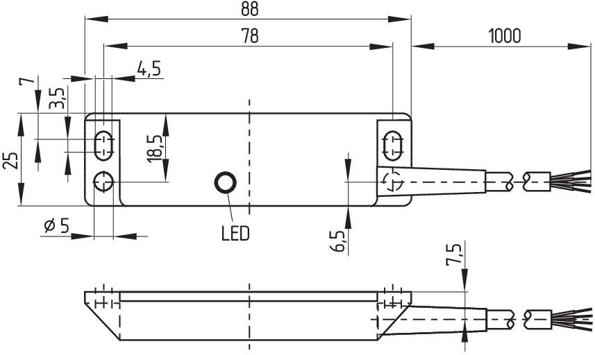 Sensorleitung BNS 3312Z2363 2,0M
