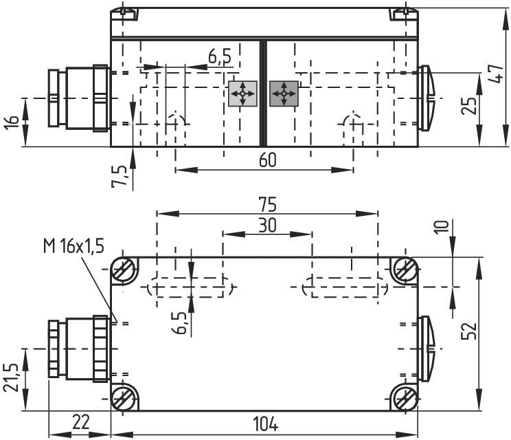 Magnetschalter BN 20-10Z-M16