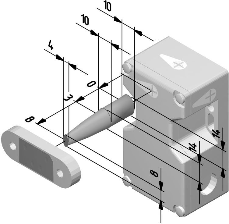 Sicherheitssensor BNS 16-12ZV-ST1