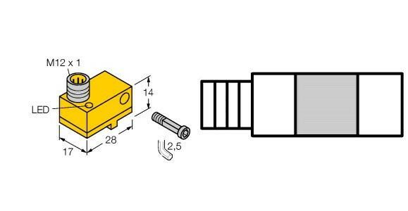 Magnetfeldsensor BIM-NST-Y1X-H1141