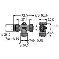 Zweifachverteiler RSV-2RKV 49