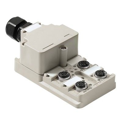 Sensor Aktor Verteiler SAI SAI-4-M 5P M12 ZF Sensor Aktor Verteiler SAI SAI-4-M 5P M12 ZF