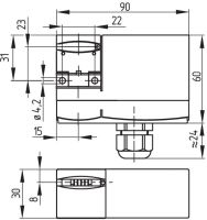 Sicherheitszuhaltung AZM170-11ZK 24V