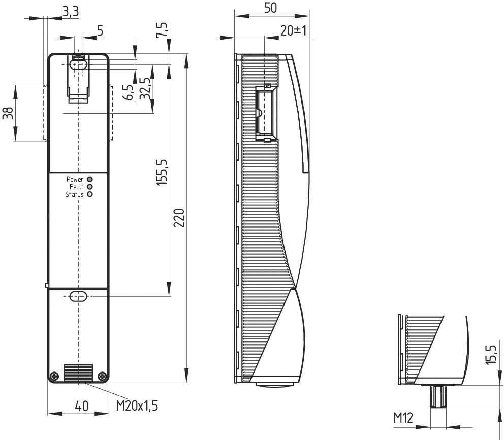 Sicherheitszuhaltung AZM201Z-ST2-T-1P2PW