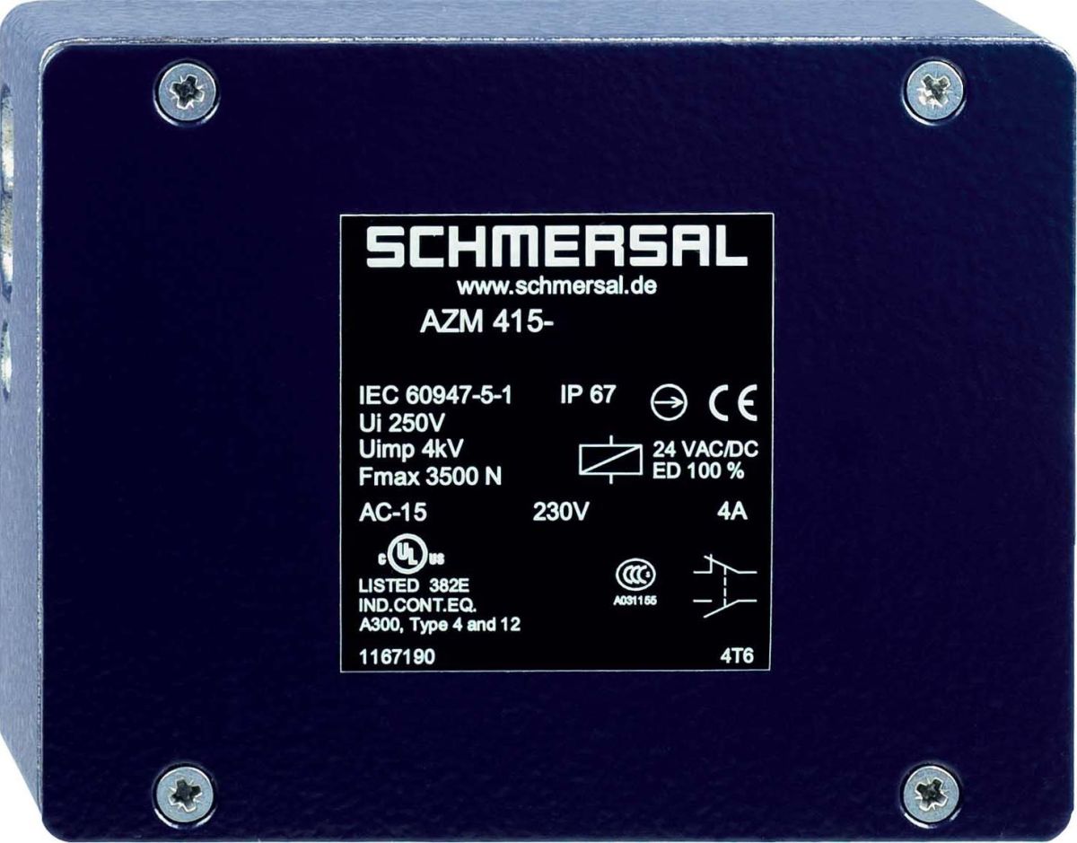 Sicherheitszuhaltung AZM41511/11ZPK230VAC Sicherheitszuhaltung AZM41511/11ZPK230VAC