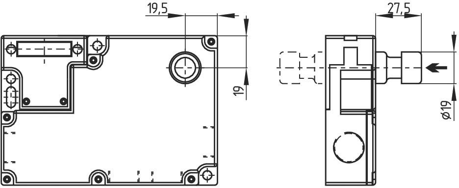 Sicherheitszuhaltungen AZM161SK1212RKEDTU02
