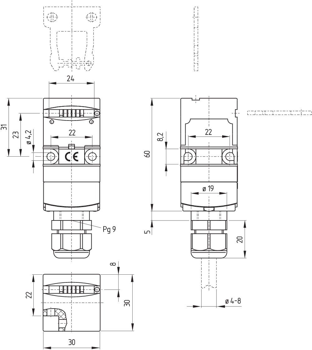 Sicherheitsschalter AZ 17-02zri-B6R
