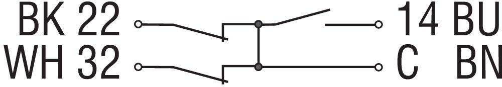 Sicherheitssensor BNS 33-12Z-2187 2,0m
