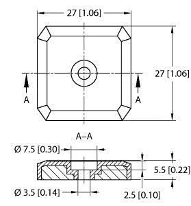Datenträger UHF TW860-960-Q27-M-B112