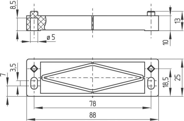 Distanzstück BN 31/33 Distanzstück BN 31/33