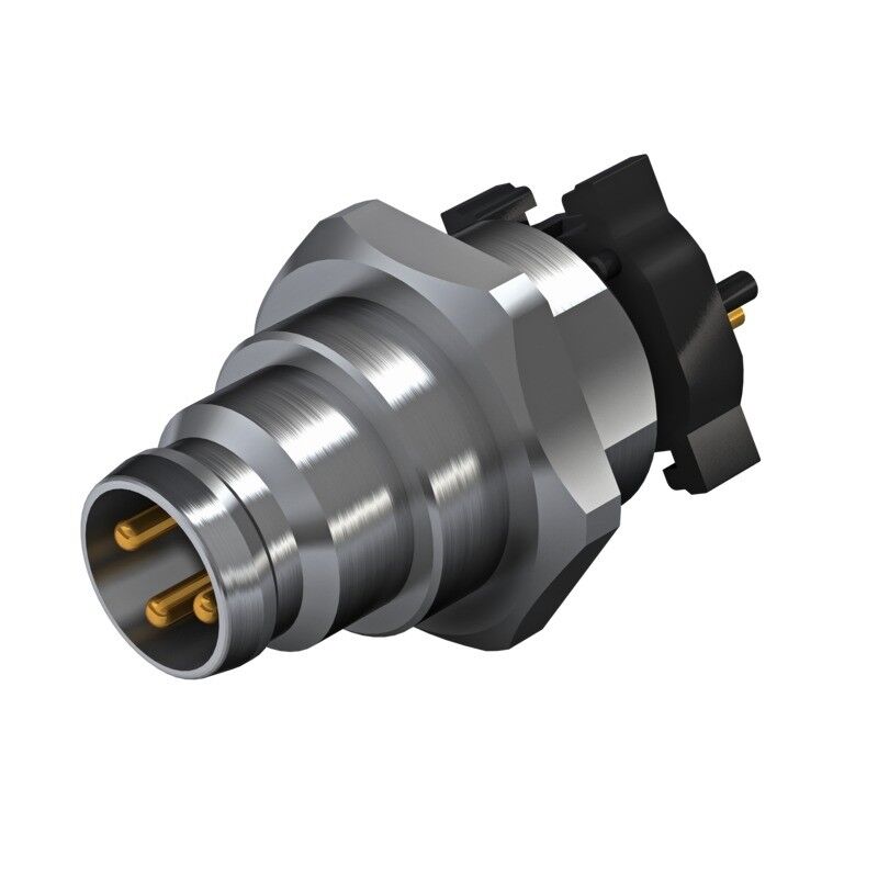 Rundsteckverbinder SAIE-M8S-4S-H10THR