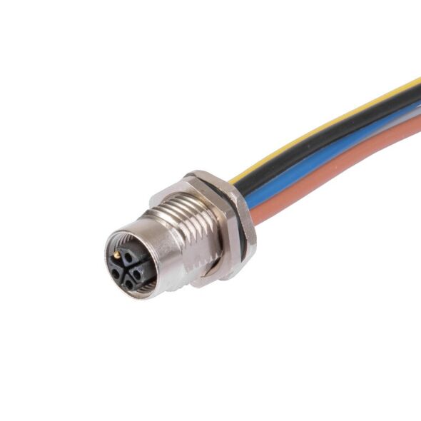 Rundsteckverbinder SAIE-M12B#2968060000 Rundsteckverbinder SAIE-M12B#2968060000