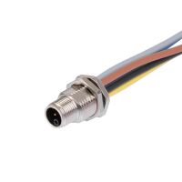 Rundsteckverbinder SAIE-M12S#2968020000