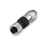 Rundsteckverbinder SAIB-4-IDC M12