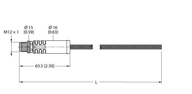 Versorgungsleitung RSP44PLA-0.5/TXL
