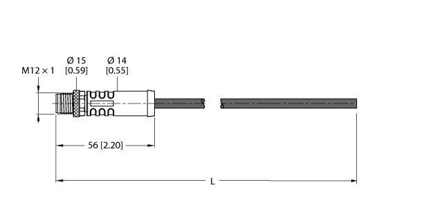 Versorgungsleitung RSP46PSA-0.5/TXL