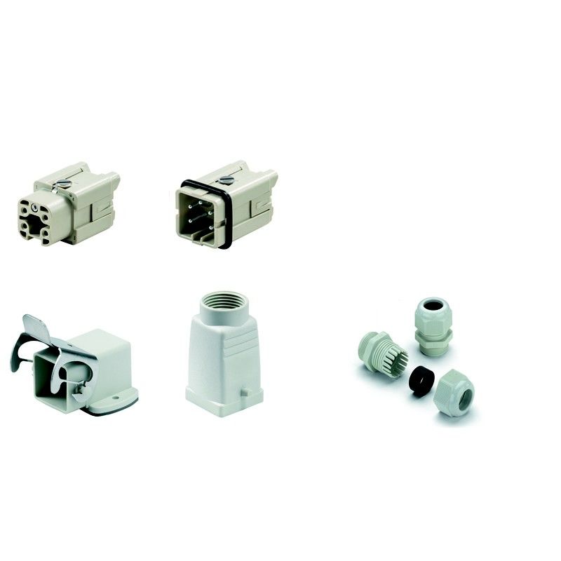 Steckverbinder-Kit HDC-KIT-HA 04.406 Steckverbinder-Kit HDC-KIT-HA 04.406