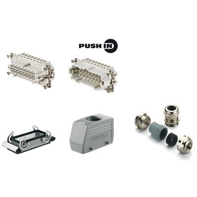 Steckverbinder-Set Push in HDC KIT HE-P 16.121 Steckverbinder-Set Push in HDC KIT HE-P 16.121