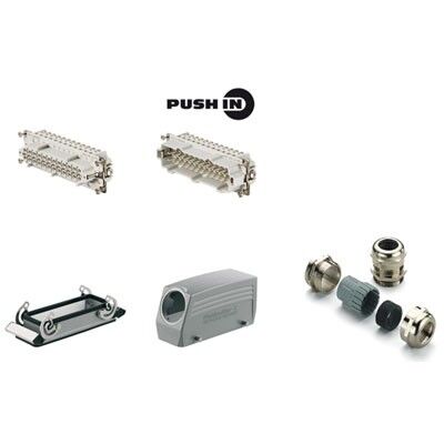 Steckverbinder-Set Push in HDC KIT HE-P 24.130 Steckverbinder-Set Push in HDC KIT HE-P 24.130