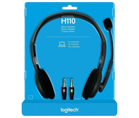 Headset Stereo LOGITECH H110 Headset Stereo LOGITECH H110