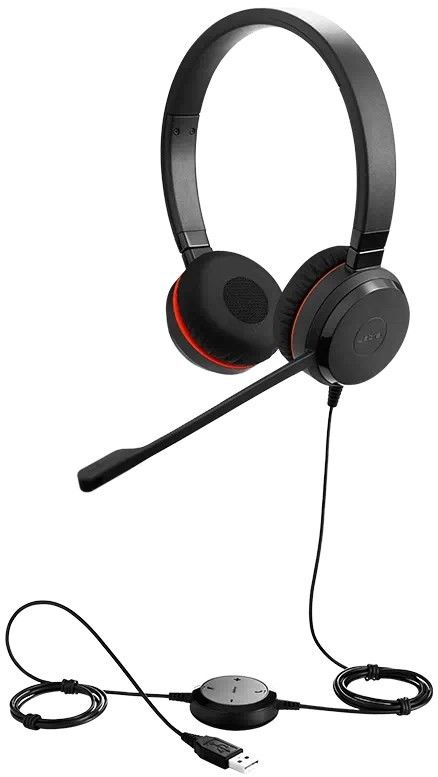 Headset beidohrig JABRA EVOLVE 30II MS