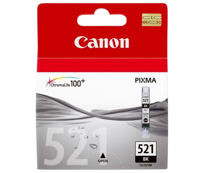 Tintenpatrone CANON CLI-521BK9mlsw Tintenpatrone CANON CLI-521BK9mlsw