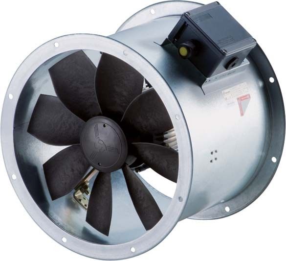 Axial-Rohrventilator DZR 25/4 B Ex e Axial-Rohrventilator DZR 25/4 B Ex e